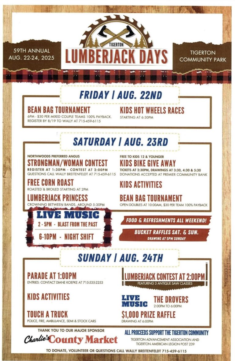 Tigerton Lumberjack Days