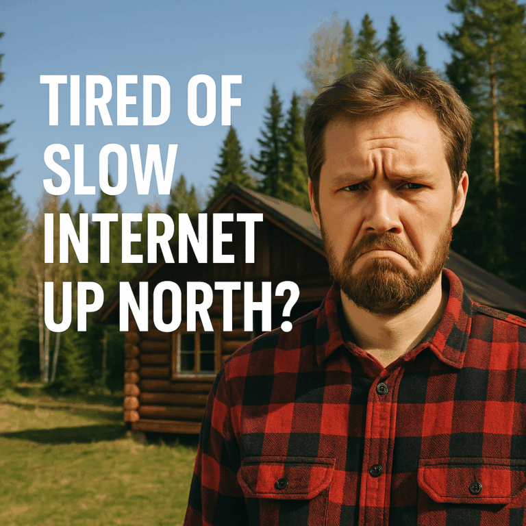 Tired of Slow Internet Up North? Here’s What You Can Do About It