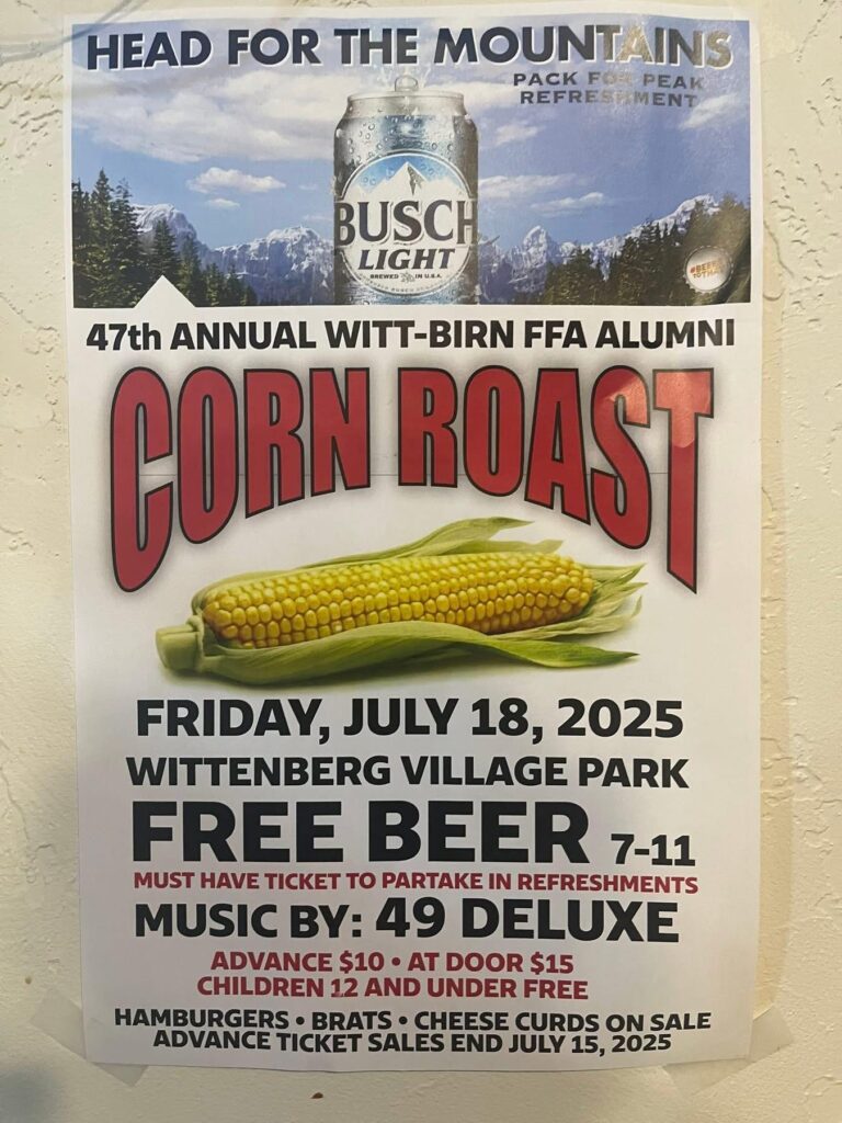 Witt-Birn FFA Alumni Corn Roast