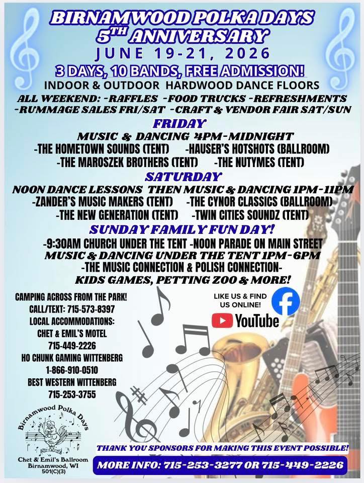 Birnamwood Polka Days